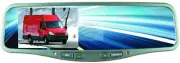 4.3" Tft Lcd Rear View Mirror Screen 12/24V 2X Camera Input 2.8M