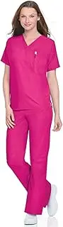 ScrubZone by Landau Unisex Scrub Pant X-Small Primrose