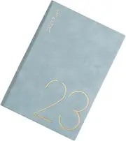 JEWEDECO Academic Planner Notebook Hard Cover Work Calendar Do List Portable Daily Monthly Planning Pad for Students and Professionals Premium Quality Design