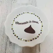 Hershey Kisses Oven Safe Tart Dish 1 in deep 5 in wide