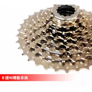 SHIMANO CS-HG50-8 8速卡式飛輪(11-34T)原廠盒裝 [34400431]【飛輪單車】