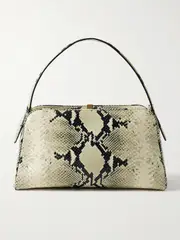 [KHAITE] KHAITE - Cate Snake-effect Leather Tote - Snake print - One size One size Animal print