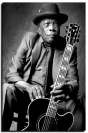 John Lee Hooker Poster 24x36 Inch Live Concert Photo Rare Wall Art Print - JLH01