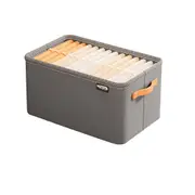 Clothing Storage Box Steel Frame Drawer Organizer with Handles