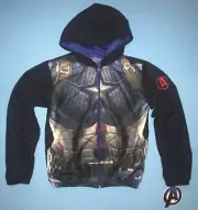 Marvel Import: Avengers End Game Captain America Costume Hoodie Jacket: Size 10