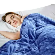Blue Weighted Blanket Anxiety 9KG 7KG 5KG 2.2KG 11KG Gravity