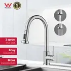 Decaura 2-Mode Kitchen Tap Mixer Pull Out Sink Taps Faucet Swivel Spout Nickel