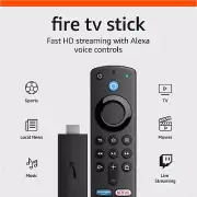 Fire TV Stick,Sharp Picture, Free & Live TV, Alexa Voice Remote with TV Controls