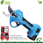 Intelligent Screen 28mm Cordless Electric Pruning Shears 2 Battery Scissor AU