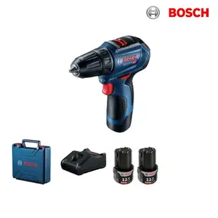 【含稅】保固 德國BOSCH 博世GSR 12V-30 雙鋰電免碳刷充電電鑽起子機EC 完勝GSR 12-2-LI