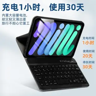 iPadmini2鍵盤保護套ipad迷你6代適用于蘋果mini6/5/4平板電腦3輕薄磁吸藍牙皮套A1489超薄一代全包硅膠軟殼