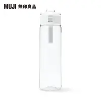 在飛比找momo購物網優惠-【MUJI 無印良品】攜帶式透明水壺/800ml