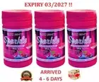 3 Jars Phyto Gluta White Sparkle ( Glitter ) L-Glutathione Plus Skin Whitening