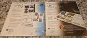 Creative Memories White Refill Pages RCM-12S & Clear Page Protectors Old Style