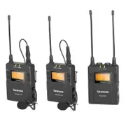Saramonic UWMIC9AU Kit2 (TX9+TX9+RX9) UHF Wireless Lavalier Microphone System