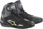 Drystar Street Riding Shoes Black/Gray/Yellow US 12.5 Alp. 2540719175-12.5