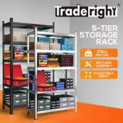 Traderight Warehouse Shelving Garage Storage Shelves Racking 1.8M Steel Pallet