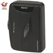 Digitech Portable Cassette Player with Earphones Battery Power Detachable Belt