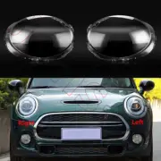 A Pair Headlight Clear Lens Cover + Sealant Glue For Mini F55 F56 F57 2014-2018 (for: Mini)