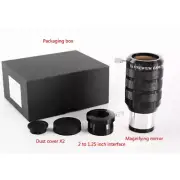 2 inch 5X Barlow lens Apochromatic Astronomical telescope with Adapter 1.25-inch