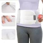 Keep Warm Lumbar Roll Pillow Soft Sleeping Back Pillow