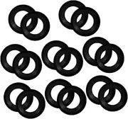 20pcs Insulated Ring Terminals Sealing Rings Silicone Gasket Wire Guard for Electric Distribution Box