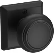 Baldwin HD.TRA.TSR Traditional Non-Turning One-Sided Dummy Door - Black