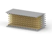 CONNECTOR, HEADER, 133POS, 2MM, PC Board Backplane Connectors 5352033-1