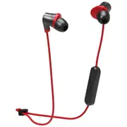 H11 Wireless bluetooth Earphone HiFi Stereo Magnetic Adsorption Headphone Waterproof Sports Headset with Mic BLACK RED COLOR