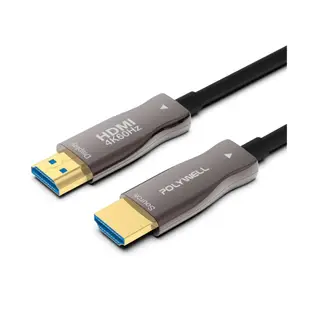 POLYWELL HDMI AOC光纖線 2.0版 10米 4K60Hz UHD HDR 工程線