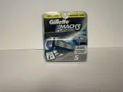 Gillette Mach3 Razor Blade 5 Refills (Mach3)