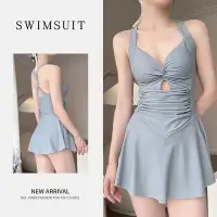 在飛比找Yahoo!奇摩拍賣優惠-小心機 甜美 日韓風 新款 爆款 泳衣女 韓國ins  性感