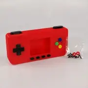 PiGRRL Zero RED Game Boy Case NinjaFlex Buttons Screws Raspberry Pi Zero Gameboy