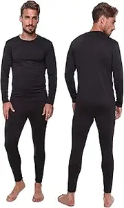 [Ultra Dry] Men's Thermal Set, Lightweight Ultra Soft Fleece Shirt and Pants