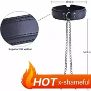 PU Leather Soft Padded Collar oy Wrist Binding Restraints
