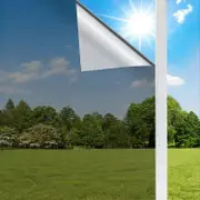 One Way Window Film Window Tinting Film for Home Window Privacy Film See Out Not in Sun Blocking Window Film Daytime Privacy Mirror Anti 50x200cm