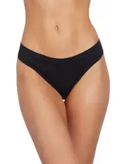 [Bendon] Seamless Soft Thong in Black