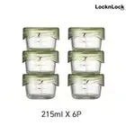 LocknLock Baro One Meal More Comfortable Baby Food Container 215ml 6P DHL Shippi