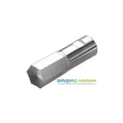 1/2" Hex Rotary Broach Punch Fits 1/2" Shank Holder - PM M-4 - H05045BP