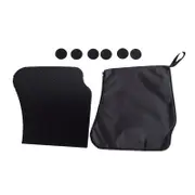 750mm x 375mm Carbon Fibre Foldable Tray Fit For Tesla Model 3/Y Laptop Lunch Desk