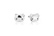 Couture Kingdom Sanrio Hello Kitty Stud Earrings Fashion Accessory Silver