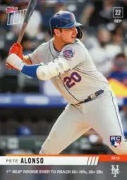 2019 Topps NOW Pete Alonso #880 ~ New York Mets ~ Only 1595 printed!