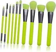 [Beavorty] 10pc Makeup Brush Set Beauty Cosmetics Kit Soft Synthetic Fiber Brushes Eye Foundation Blush Versatile for Daily Learning