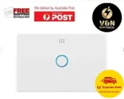 DETA Grid Connect Smart Single Gang 2 Way Touch Light Switch