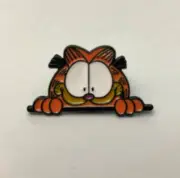 GARFIELD CAT Enamel Lapel Pin 1 Inch In Size.