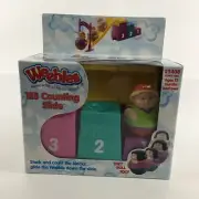 Weebles 123 Counting Sliding Board Stack Count Blocks Toy Vintage 2001 Hasbro
