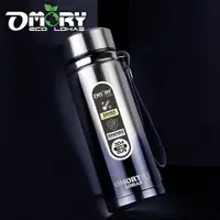 在飛比找松果購物優惠-【OMORY】#304漸層不鏽鋼保冷/保溫瓶-520ML(漸