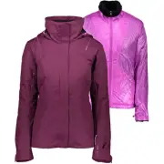 Obermeyer Tetra System Jacket Drop The Beet Womens 8