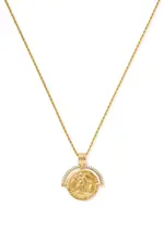Missoma X Lucy Williams Fortuna Arc 18kt Gold Vermeil Necklace ONE SIZE