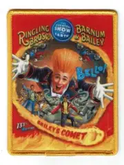 RINGLING Bros. BARNUM & BAILEY Circus Greatest Show Hailey's Comet 3"x4.5" PATCH